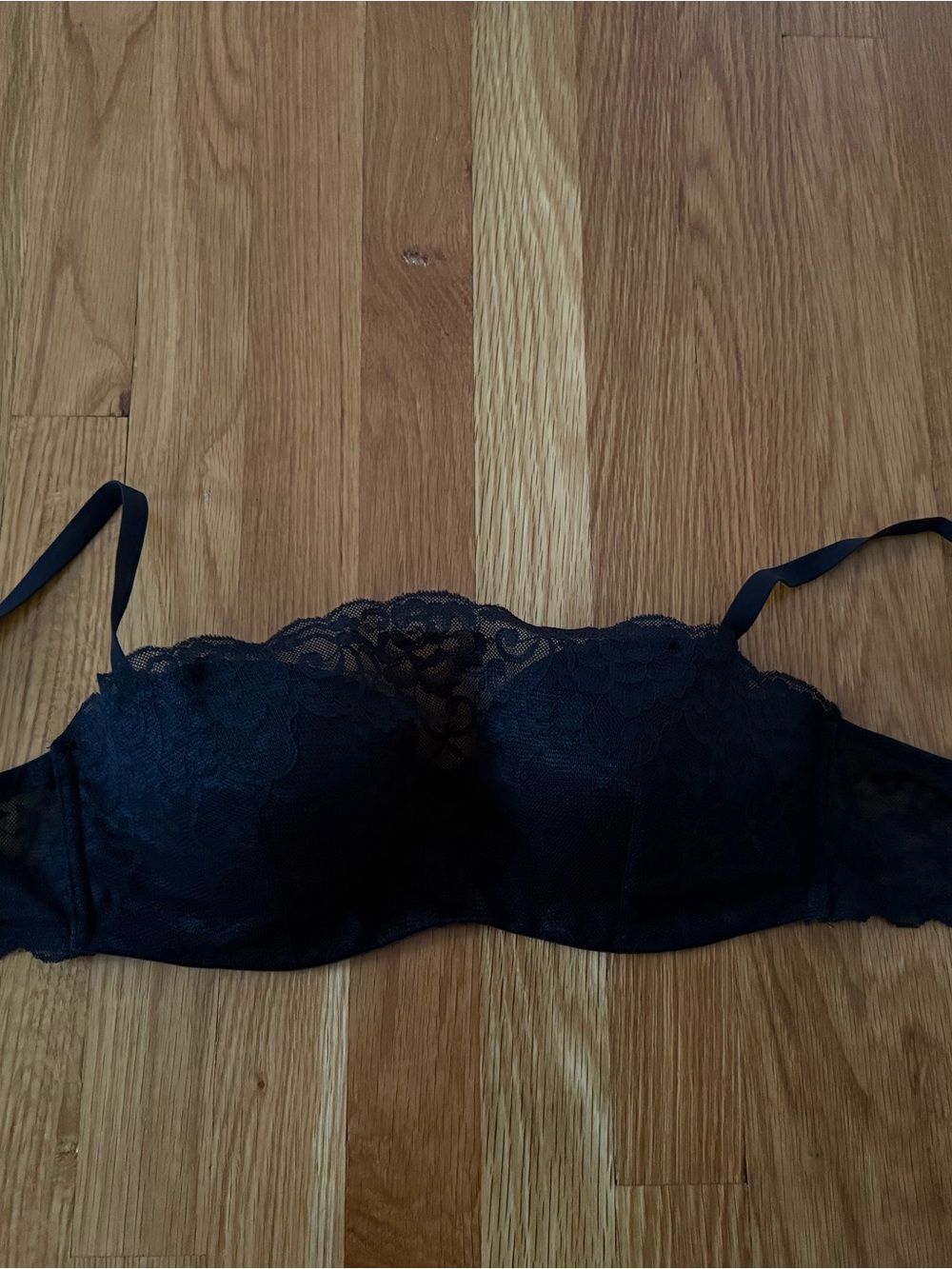 Maidenform Black Lace Balconette Bra - NWOT